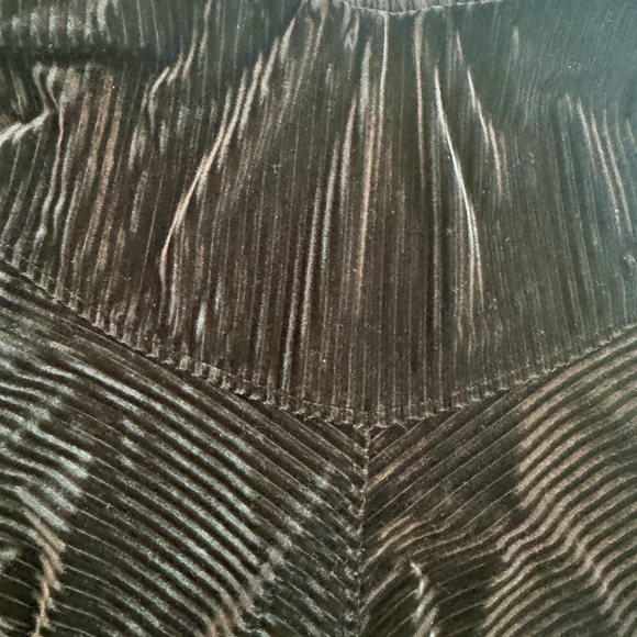 Kori Mini Skirt, M, EUC, Ribbed, Black, Flared - Picture 3 of 5